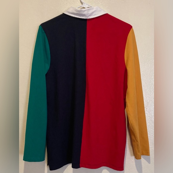 Men’s Tommy Hilfiger Color Block Long Sleeve - Picture 3 of 4